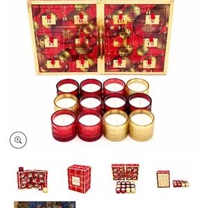 HomeWorx Red and Gold Advent Calendar